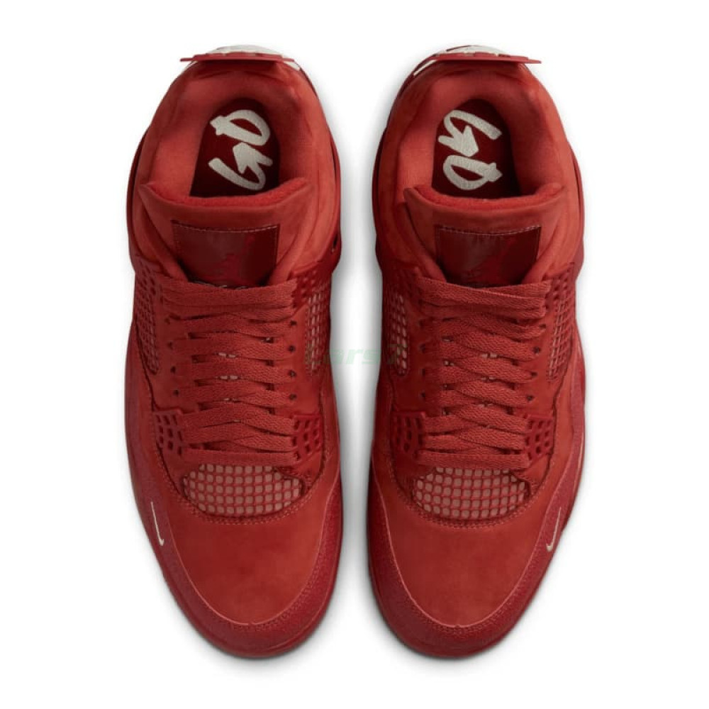 Nigel Sylvester x Air Jordan 4 Retro OG SP Brick by Brick Naranja ...