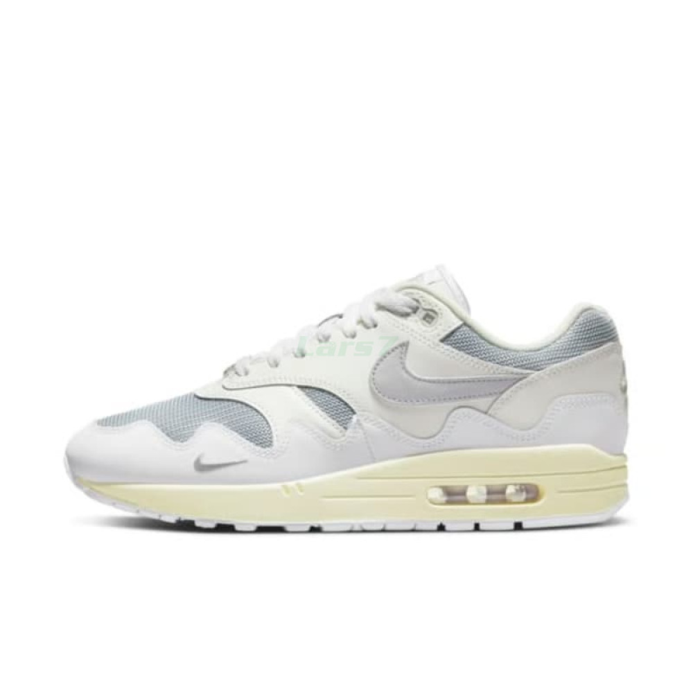 Patta × Nike Air Max 1 "Waves White"Low Blanco 