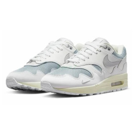 Patta × Nike Air Max 1 "Waves White"Low Blanco 