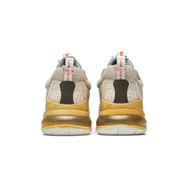 Travis Scott x Nike Air Max 270 React ENG "Senderos de Cactus" Bronceado/Naranja