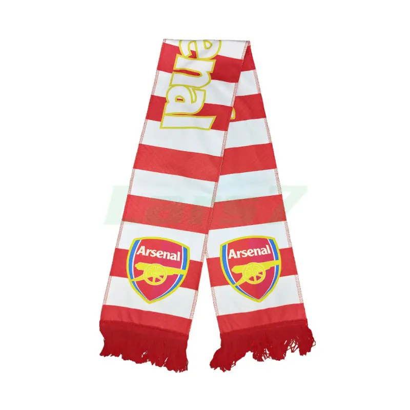 Bufanda Arsenal 2025 Rojo/Blanco