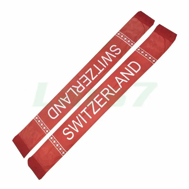 Bufanda Suiza Rojo