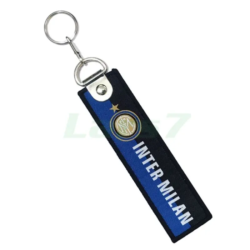 Llavero tejido con impresión Inter de Milan