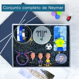 Conjunto Completo de Muñeco Regalo Fútbol Messi/Cristiano Ronaldo/Neymar 