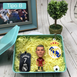 Fútbol Messi/Cristiano Ronaldo Conjunto de Muñeco
