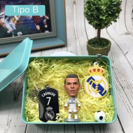 Fútbol Messi/Cristiano Ronaldo Conjunto de Muñeco